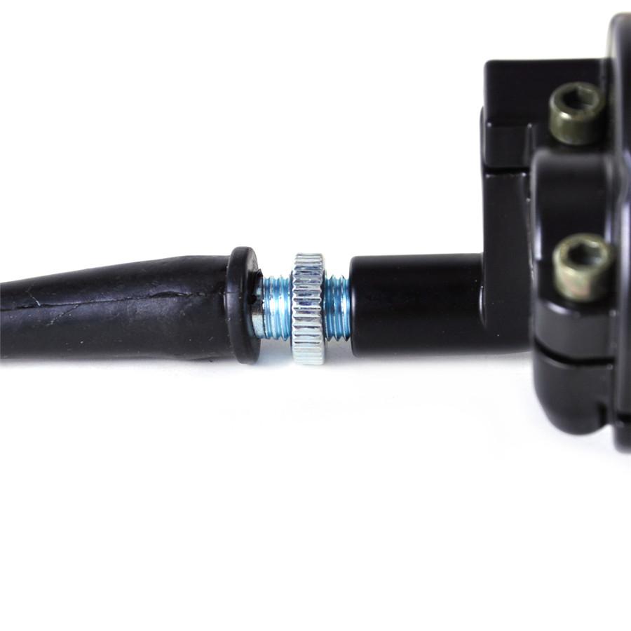 Ручка газа 7/8" 22 мм для мотокросса с зажимом и тросом скручивания для квадроцикла ATV 50-250 куб.см, питбайка, багги, мотоцикла для гонок