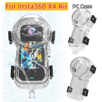 Для Insta360 X4air Невидимый водонепроницаемый кейс Устойчивый к царапинам Герметичный корпус Водонепроницаемый защитный чехол Аксессуары для панорамной камеры