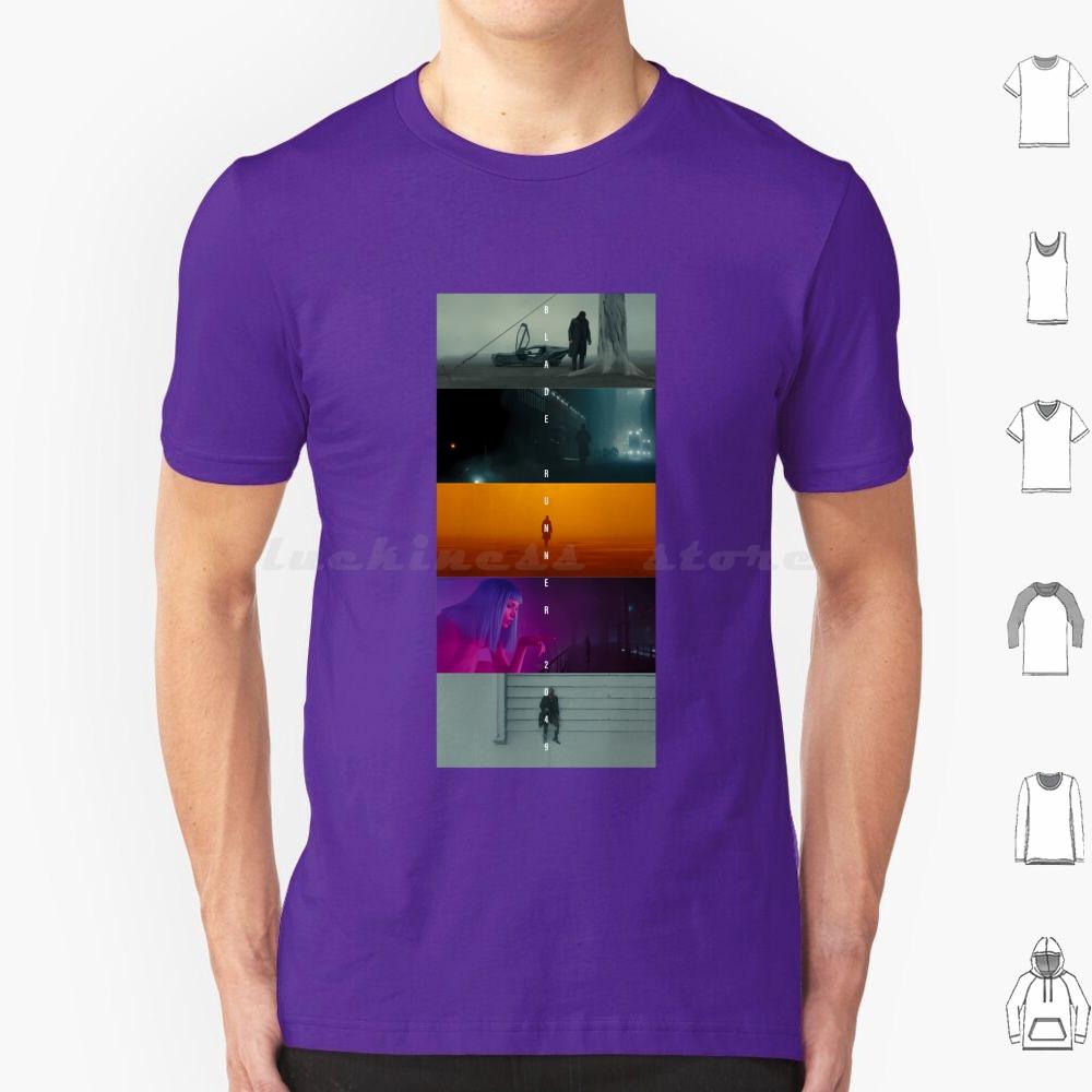 2049 Vertical T Shirt Big Size 100 Cotton Movie 2049 2049 Film Ryan Gosling Harrison Movies Sci Fi Blade Joi Denis Villenueve
