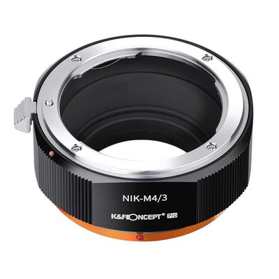 Адаптер крепления объектива Concept F mount объектив к креплению Micro Four Thirds K&F KF-NFM43.P (Конверсия Nikon)