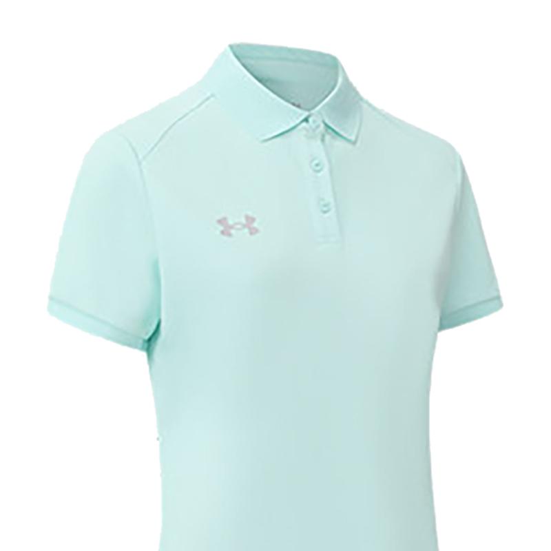 Under Armour Модная спортивная повседневная дышащая универсальная футболка с коротким рукавом в стиле поло для унисекс 26500511-703