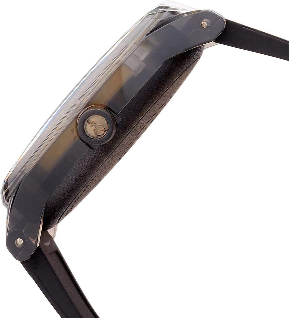 [Citizen Q&Q] Watch Analog Smile Solar Waterproof Urethane Belt RP10-002 Men's Black