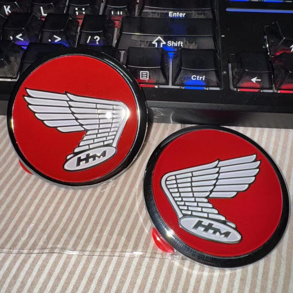 PYYG6 Honda Sticker Motorcycle Accessories Flying Wing Dream Scooter Fuel Tank Side Guard 3D Soft Rubber Label CBR400R CBR500R CBR650R