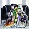 Anime Hunter X Hunter Blanket Soft Fleece Bedding 3D Print Quilt Home Sofa Japan Manga Throw Blankets for Boy Kid Children Gifts