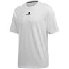 Sports Lifestyle Series Round Neck Fashion Versatile Short Sleeve T-Shirt Men Tops White GI6395