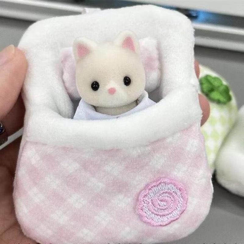 Для/Ткань Sylvanian Families Милая одежда Спальный мешок Сумка для хранения Украшение комнаты мини-куклы Мебель