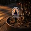 Holiday Home Decorations Halloween Ground Stake Garden Art, Decorative Acrylic Yard Sculpture, Waterproof Signs Sign, Weather Resistant Lawn Ornament