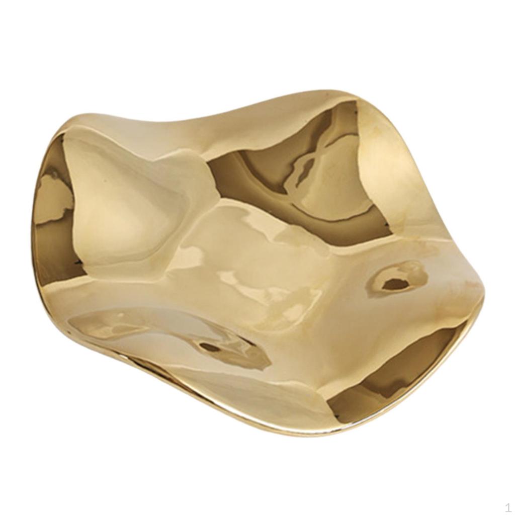 Керамический поднос, косметическая тарелка, декор для ванной комнаты, органайзер, простая организация ювелирных изделий