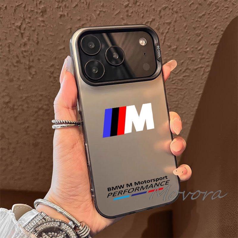 B-BMW-Чехол для телефона на автомобиль Для IPhone 17 Air 16 E 15 14 Plus 13 12 11 Pro Max 2 Мягкий Матовый Конфетный Прозрачный Желе 2-в- Наклейки hkvr74