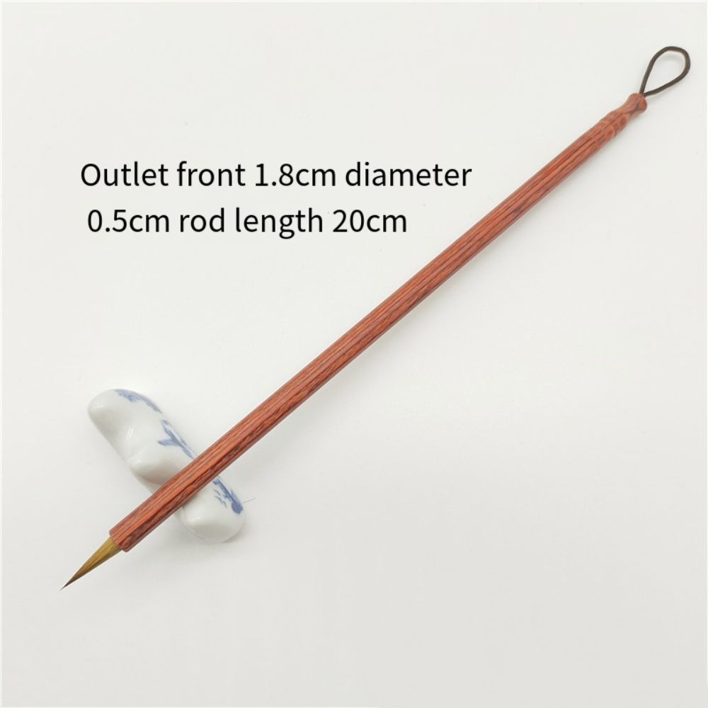 Портативная китайская каллиграфическая кисть для рисования, крючок, ручка, художественная ласка, кисть для волос, студент