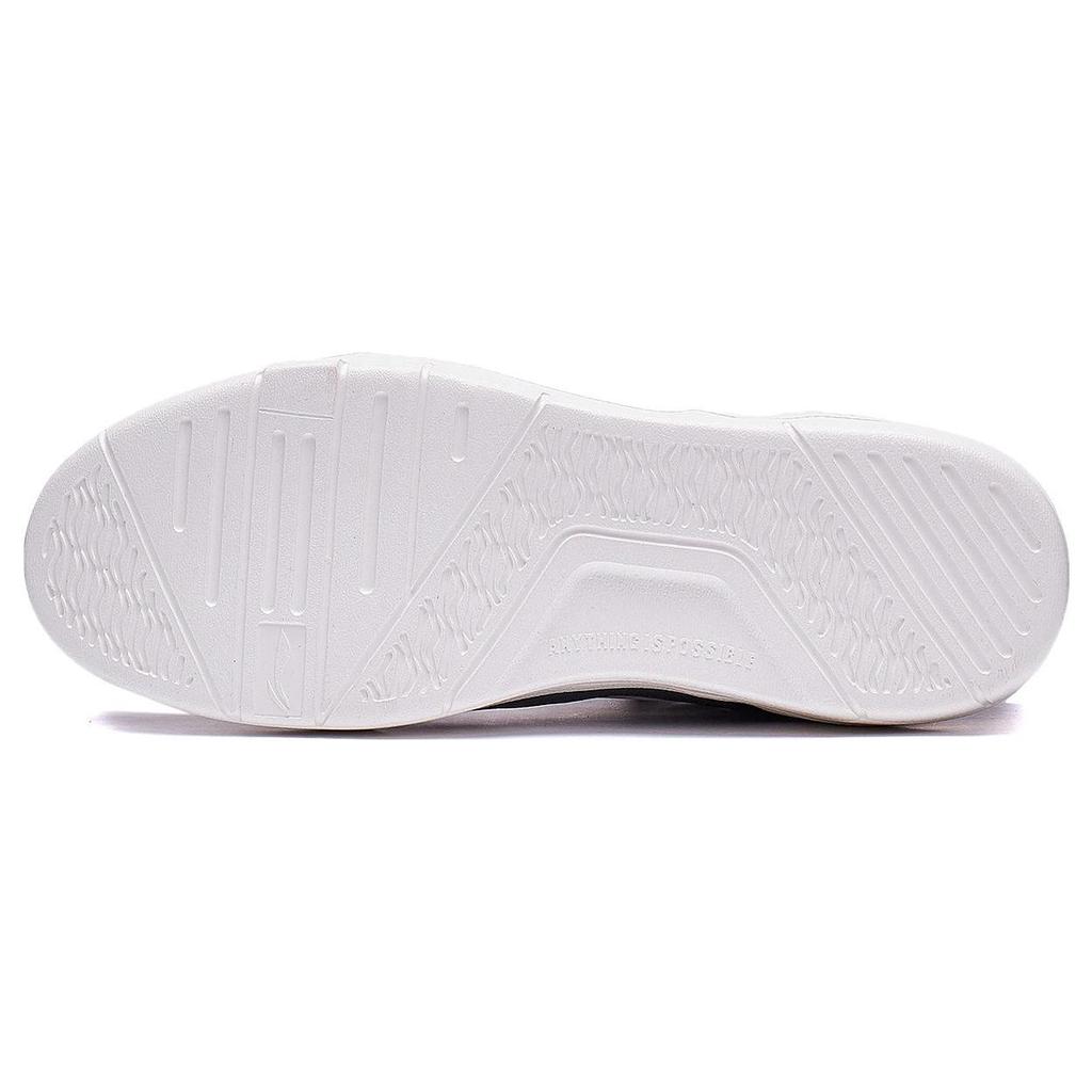 Li Ning Common 80s Comfortable Versatile Durable Lightweight Low-Top Skate Shoes Men Sneakers Black AGCT227-3