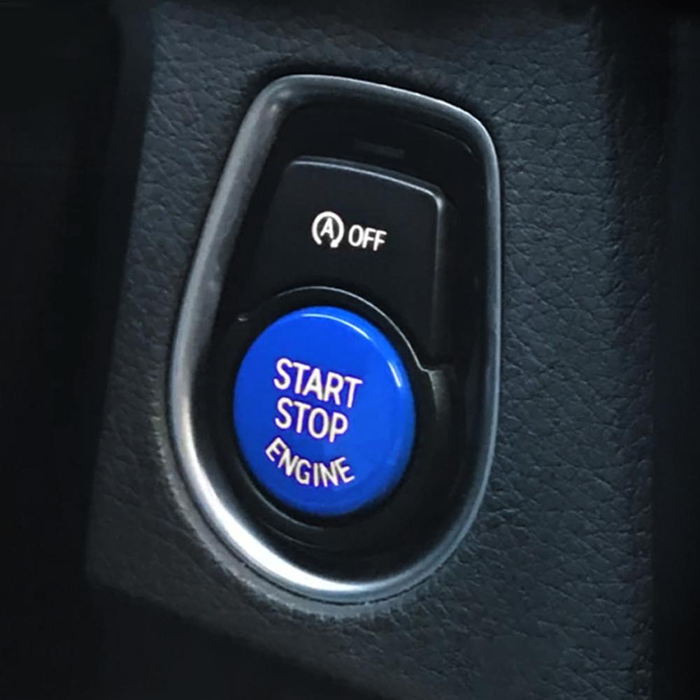 Start Stop Engine With OFF Button To Start Engine Start Button Cover For BMW F G Chassis F20 F30 F34 F10 F48 F52 F15 F16 F25 F26 Switches Seat 3
