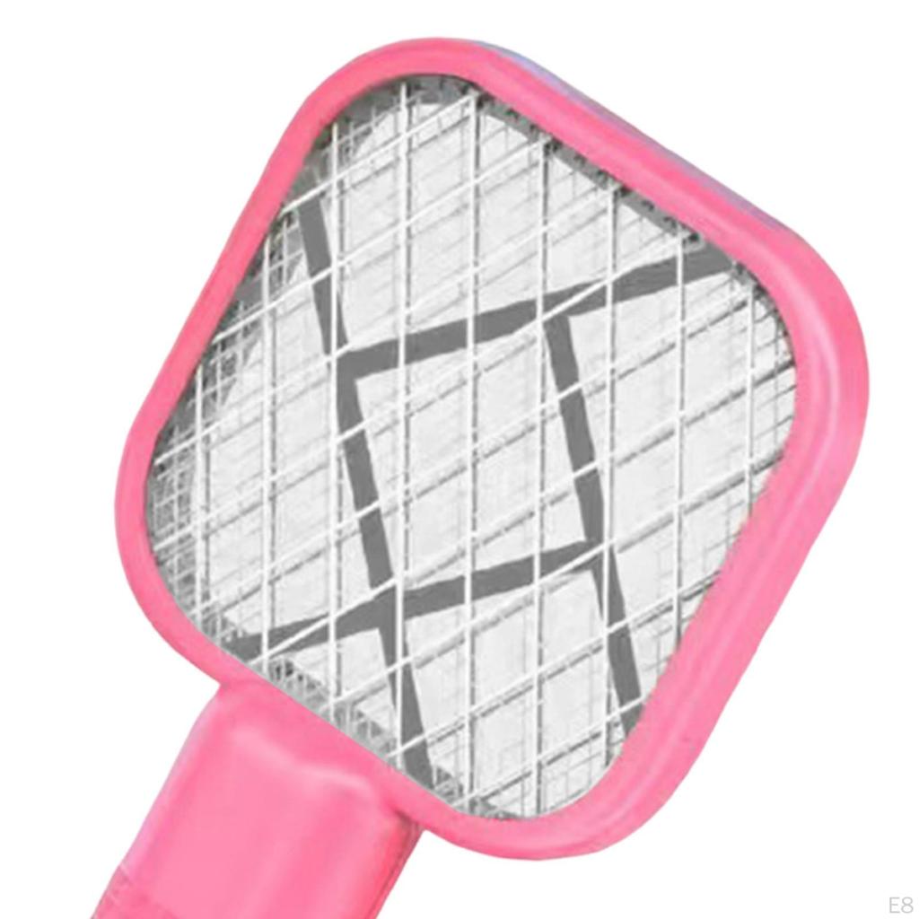 Fly Killer Swatter Compact Mini Zapper Racket for Trips Kitchen Backyard