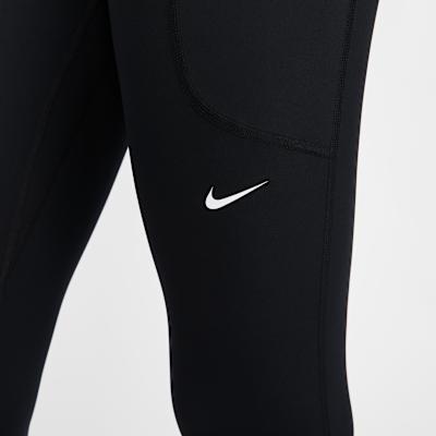 Nike Женские спортивные брюки Pro Черно-белые