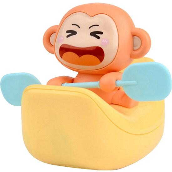 Let's Toy Monkey Banana Boat Bath Toy, Korean Bath Toys