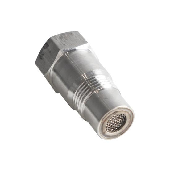 Stainless Steel Extension Fitting with Filter Screen M18x1.5 Oxygen Sensor Adapter 1.8 Inch Thread Reducer Coupling Adapter Connector