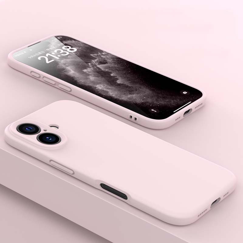 Роскошный Жидкий Силиконовый Ударопрочный Мягкий Чехол для Телефона Для iPhone 16 15 14 13 Pro Max 16Pro 15Pro 14Pro 16 Plus Защитная Крышка для Объектива