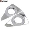 For Toyota RAV4 RAV 4 2016 2017 2018 Chrome Car Front Fog Light Lamp Cover Trim Head Foglight Foglamp Bezel Trims Accessories