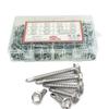 295Pcs Outer Hexagonal Wass Drill Tail Set 8 #10 #14 #410 Stainless Steel Dovetail Self-tapping Self-drilling Screw