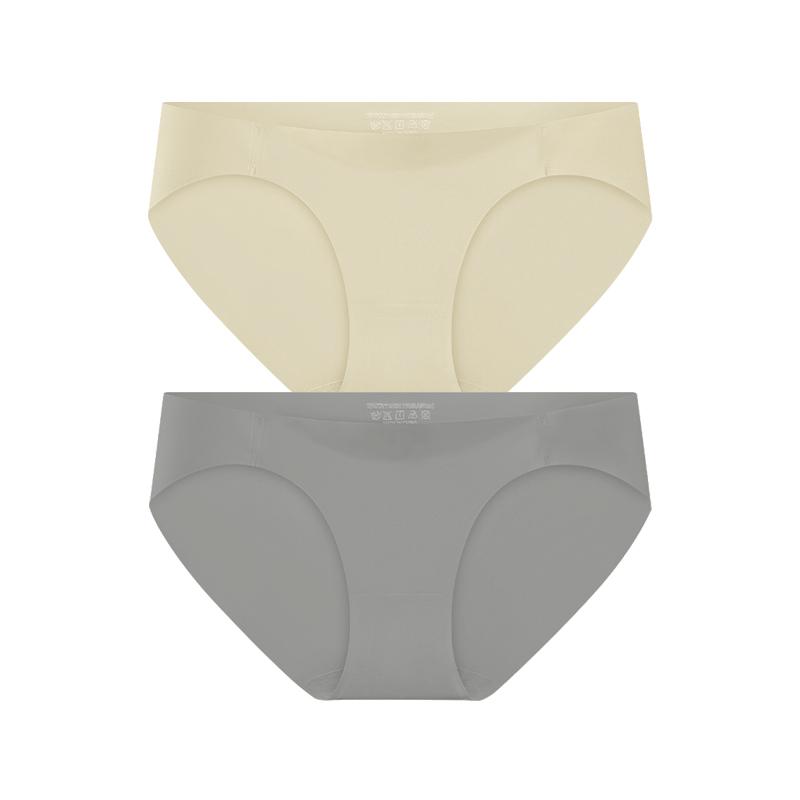 TERMEZY 2 шт./лот сексуальные бесшовные трусики Ice Silk с низкой посадкой t трусы женское дышащее нижнее белье удобные стринги нижнее белье