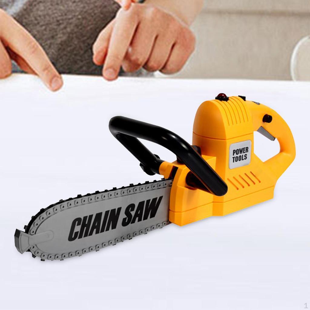 Kids Chainsaw Toy, Outdoor Gardening Toy Educational Fine Motor Skills Pretend Play