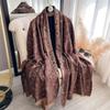 Luxury  Cashmere Women Camellia Scarf Winter Warm Shawl And Wrap Bandana Pashmina Rose Print Scarves