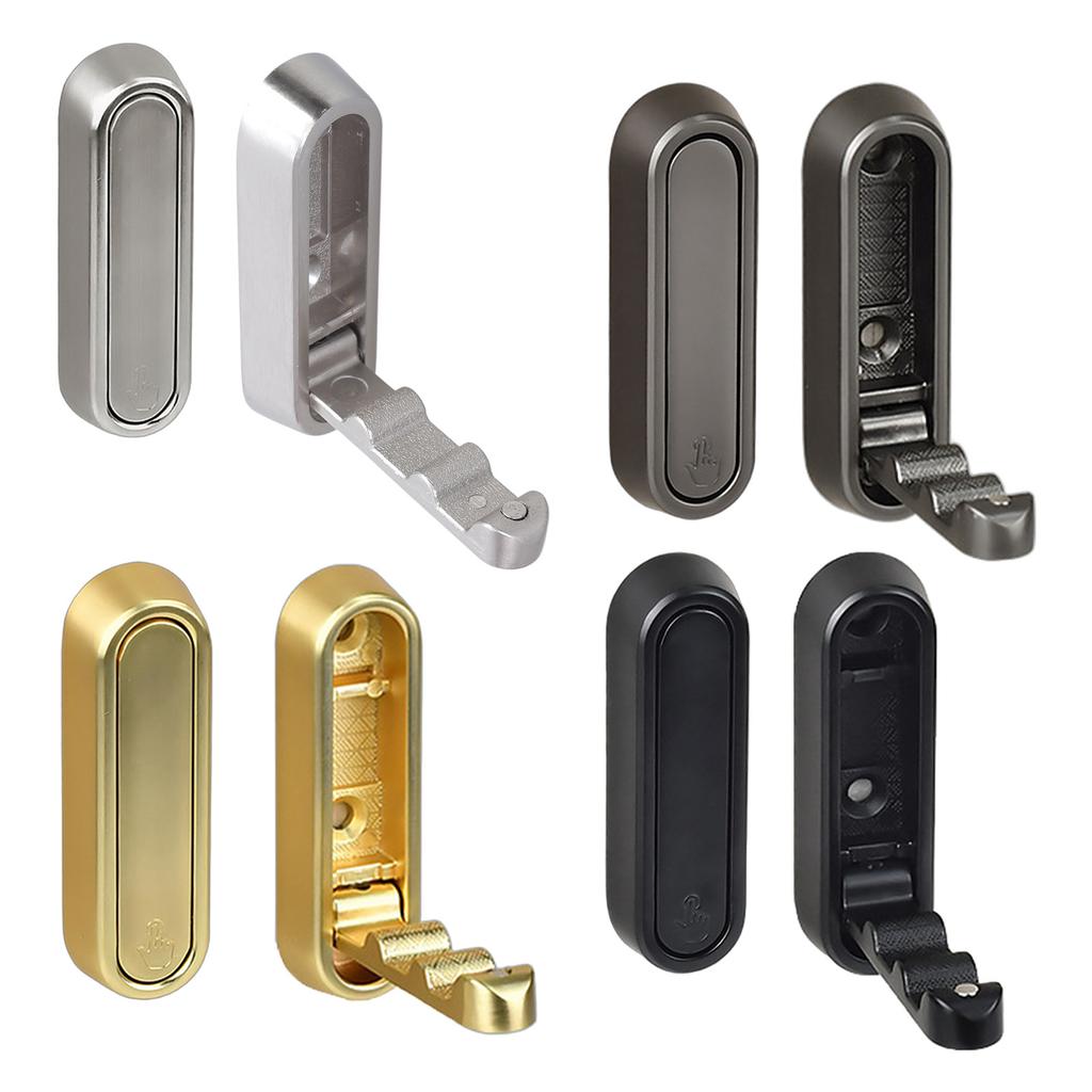 Упаковка из 2 складных крючков для полотенец, шляп, рюкзаков, прочная настенная вешалка для одежды, принадлежности для ванной комнаты