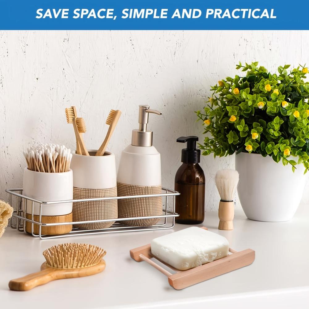 Wooden Soap Box Draining Soap Holder Simple Wooden Soap Holder Handmade Soap Natural Drying Soap Holder Wooden Soap Holder Bracket