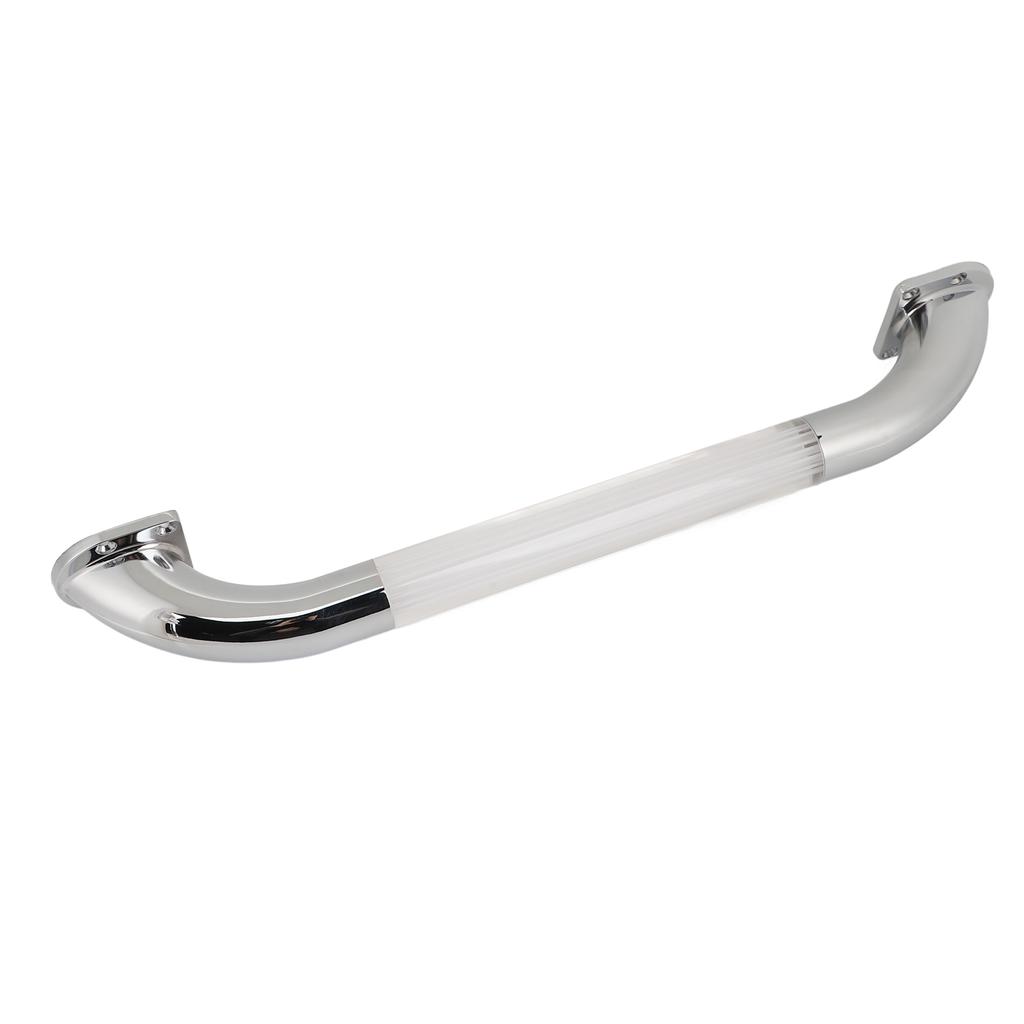 DC 12V RV Door Entry Grab Bar Handles Lighted Acrylic Grip Assist Handle for RV Camper Trailer Yacht 18inch