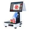 ZHOUE HENGSENG C1 Умная POS-система с ИИ и двумя экранами для взвешивания (Китайская версия)