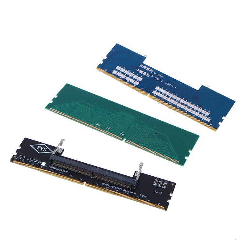 Ddr3 Ddr4 Ddr5 Ноутбук So-Dimm для настольного компьютера Адаптер Карта Конвертер Память Ram Разъем Адаптер