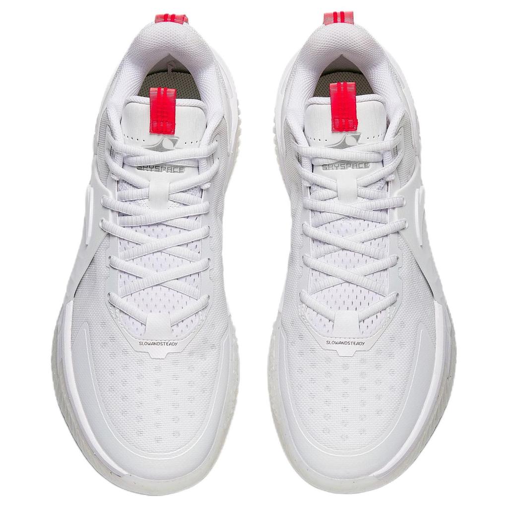 Anta Air Space 5 Daylight Cement Nemesis Уличные Амортизирующие Нескользящие Износостойкие Низкие Баскетбольные Кроссовки Мужские кроссовки Белый 912531616Q-2