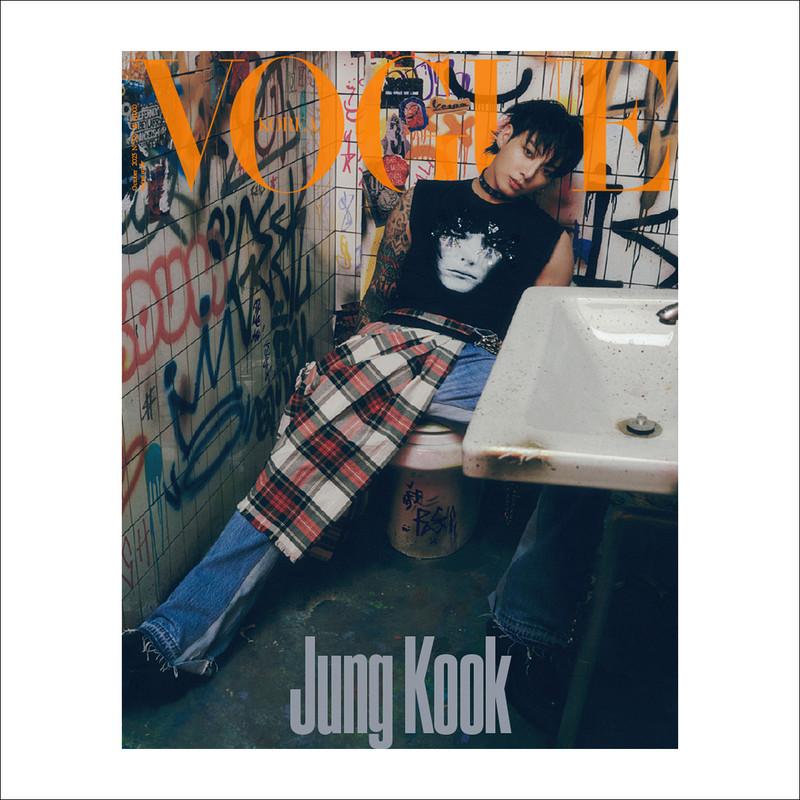 ЧОНГКУК(БТС) VOGUE KOREA 2023.10 + бесплатный подарок