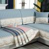 Non-Slip Living Room Sofa Cover Universal Furniture Protective Towel Fabric Sofa Cover Lace Stitching Sofa Seat Cushion Simple