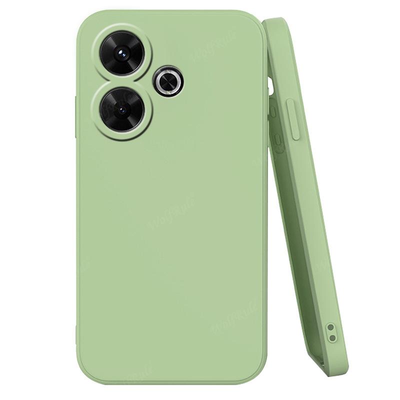 Для Redmi 13 Чехол Крышка Xiaomi Redmi 13 Redmi13 Capas Жидкий Силикон Ударопрочный Бампер для Телефона TPU Мягкие Чехлы Redmi 13