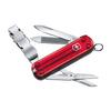 VICTORINOX Nail Clip 580 красный прозрачный уличный кемпинг многофункциональный инструмент многофункциональный инструмент для экстренной помощи предотвращение стихийных бедствий многофункциональный удобный компактный гвоздь