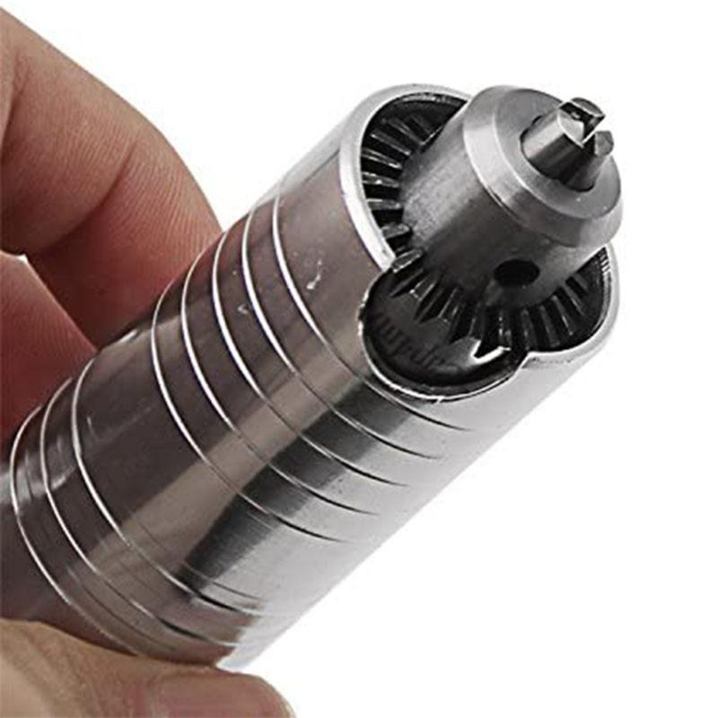 0.3-4мм Рукоятка наконечника Ключ Патрон для дрели для гибкой 3-кулачковой посадки Гибкий вал Роторные угловые шлифмашины Инструмент Аксессуар