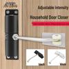 Бесшумный автоматический доводчик для наружных железных или деревянных дверей - Амортизирующий доводчик с отскоком для домашнего использования