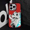 Смешной чехол для телефона 'Турбо-кот Бабушка' для iPhone 17,16,15,14,13,12,11, Pro, Max, Plus, E, Air, Mini Черный ТПУ Чехол