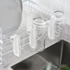 Upside-down Design Draining Cup Rack Space-saving Storage Holder High Quality Dish Rack  Home Use