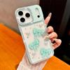 3D Чехол-бабочка со стразами для iPhone 17 Air 16 Pro Max 15 Pro 14 13 Ударопрочный чехол для женщины