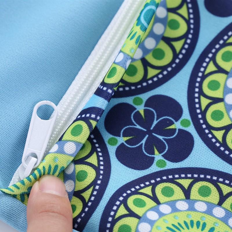 Водонепроницаемые многоразовые тканевые подгузники для мокрой сумки, складные сумки для хранения малышей