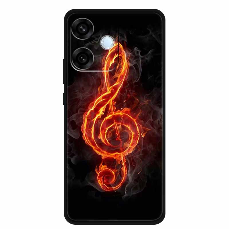 Чехол для Oppo A5 Pro 4G 5G 6.67" Мягкий ТПУ Силикон Funda Вырез Кот Цветок Рисованная Задняя Крышка для Oppo A5 Pro 5G Глобальная Оболочка Coque
