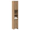 VidaXL Bathroom Cabinet Artisan Oak 30x30x183.5 Cm 856065