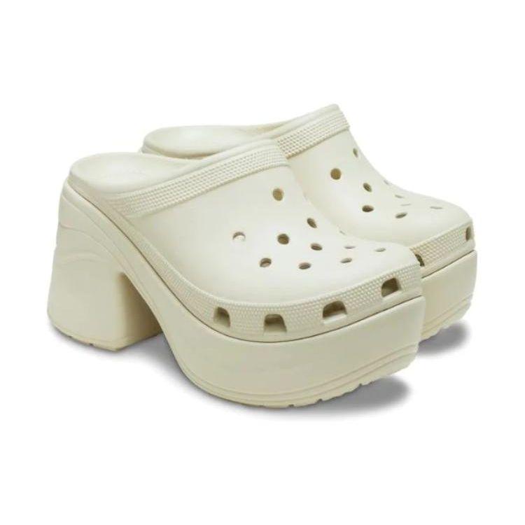 Crocs Кроссовки унисекс Siren Clog Bone кремовые 208547-2Y2
