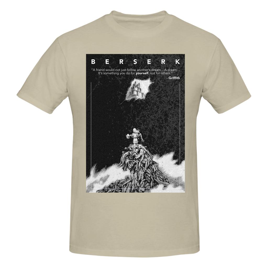 Piece The Eclipse Ritual Graphic Cotton TShirt BBerserker Anime Tops Tees For Unisex