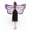 Cosplay Accessory Festival Rave Dress Cloak Butterfly Wings Shawl Butterfly Costume Butterfly Scarf