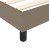 Vidaxl Rama Łóżka Bez Materaca Taupe 90X190 Cm Tkanina