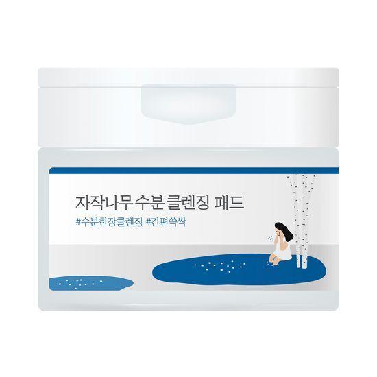 ROUND LAB Очищающие салфетки Birch Moisture 60 листов