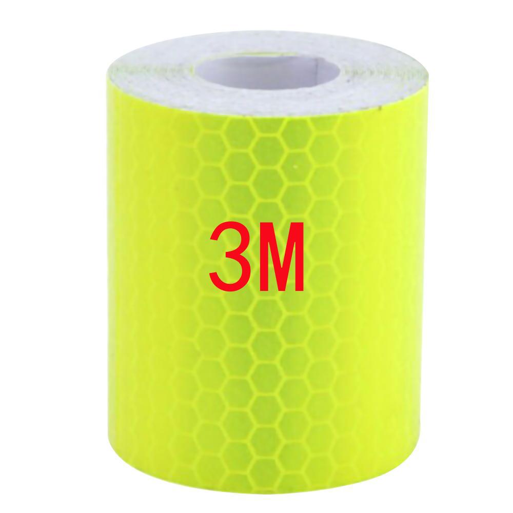 5cm*300cm Motorcycle Reflective Safety Warning Sticker for Hjc Sticker Motorcycle Dominar 400 Suzuki Gsxr Motorcycle Helmets